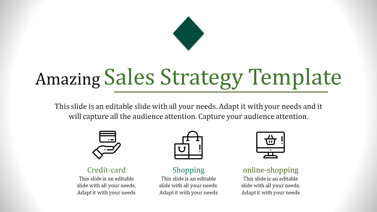 Free - Sales Strategy Template PPT And Google Slides 